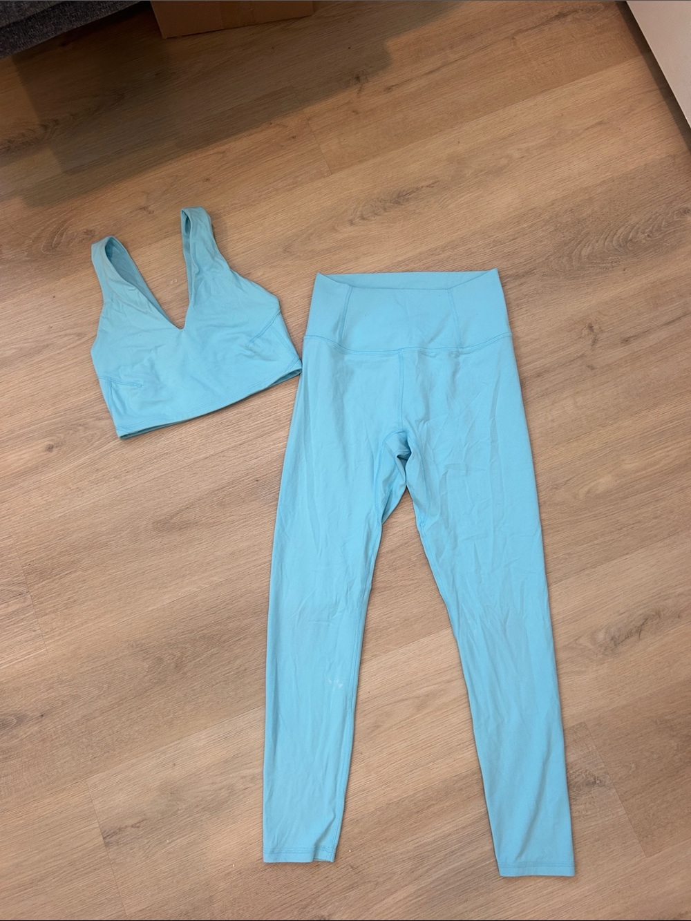 Free people Never Better bra and legging (full length) set size XS top S bottom